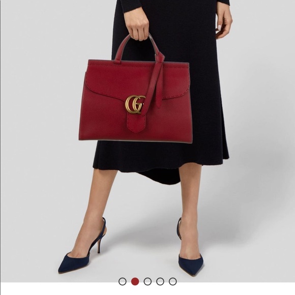 Gucci Marmont Top Handle - - Picture 2 of 14